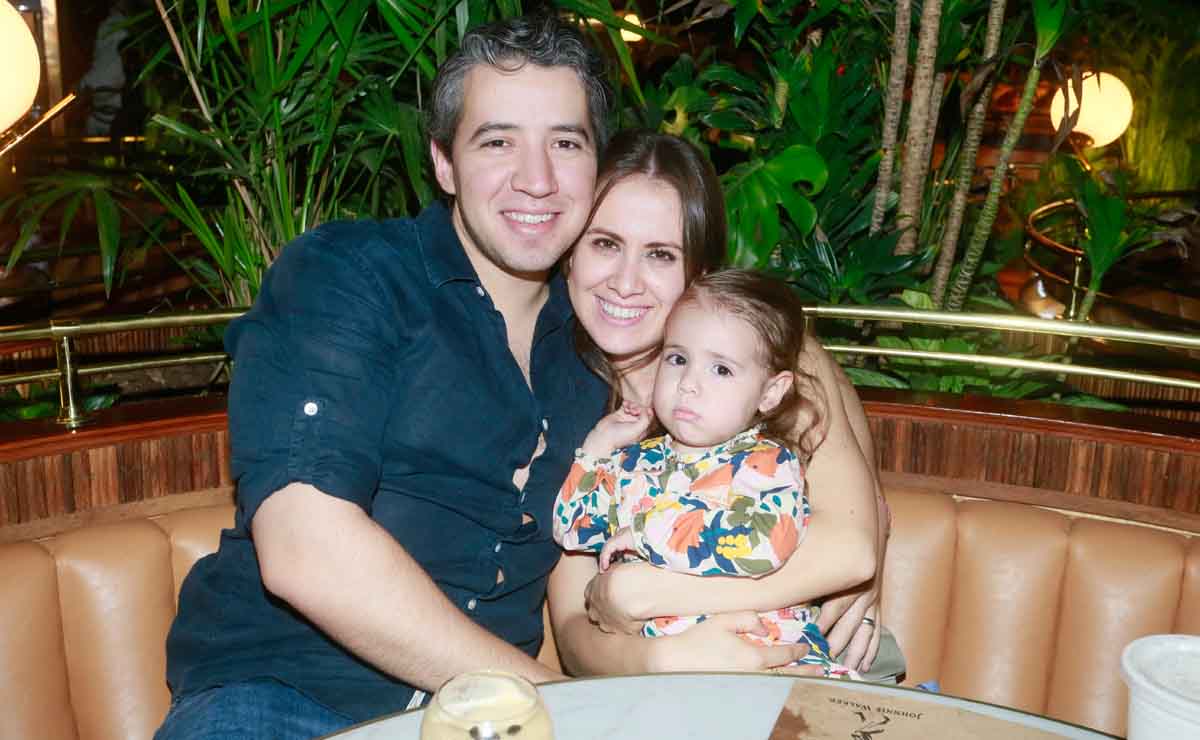 Gerardo Sada, Valeria Rivero de Sada y Eugenia Sada / Fotos: Omar Valdez