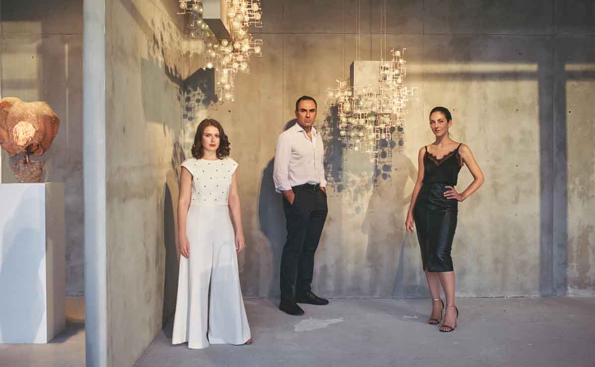 Isabel Suarez, Loic Le Gaillard y Caty Zambrano / Fotos: Omar Valdez y Cortesía