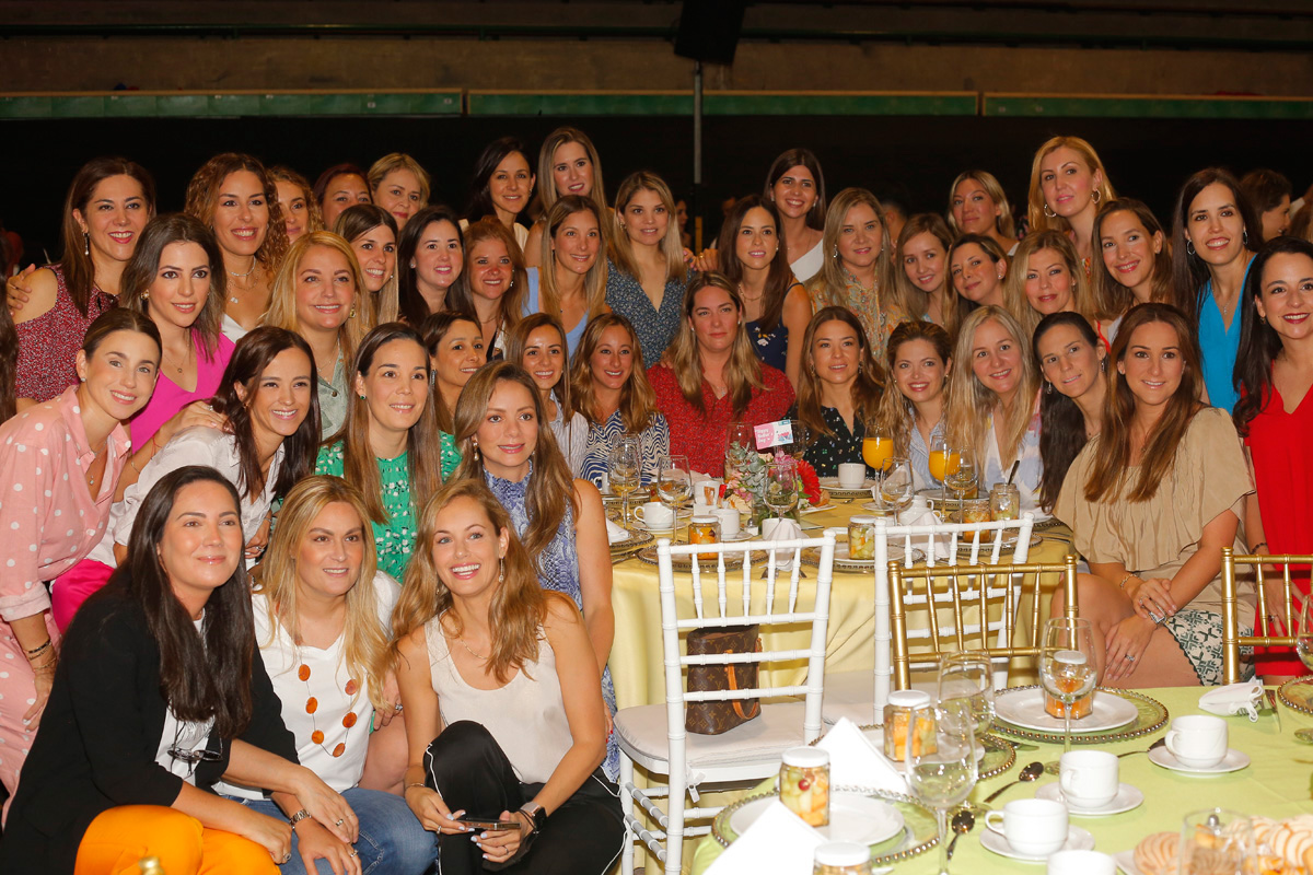 Mamás asistentes al evento