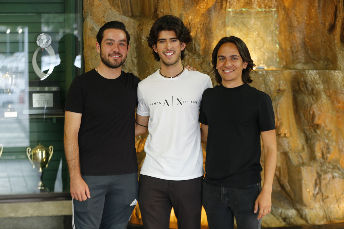 Manolo Zorrilla, Benjamín Díaz Quezada y Juanje Ortiz