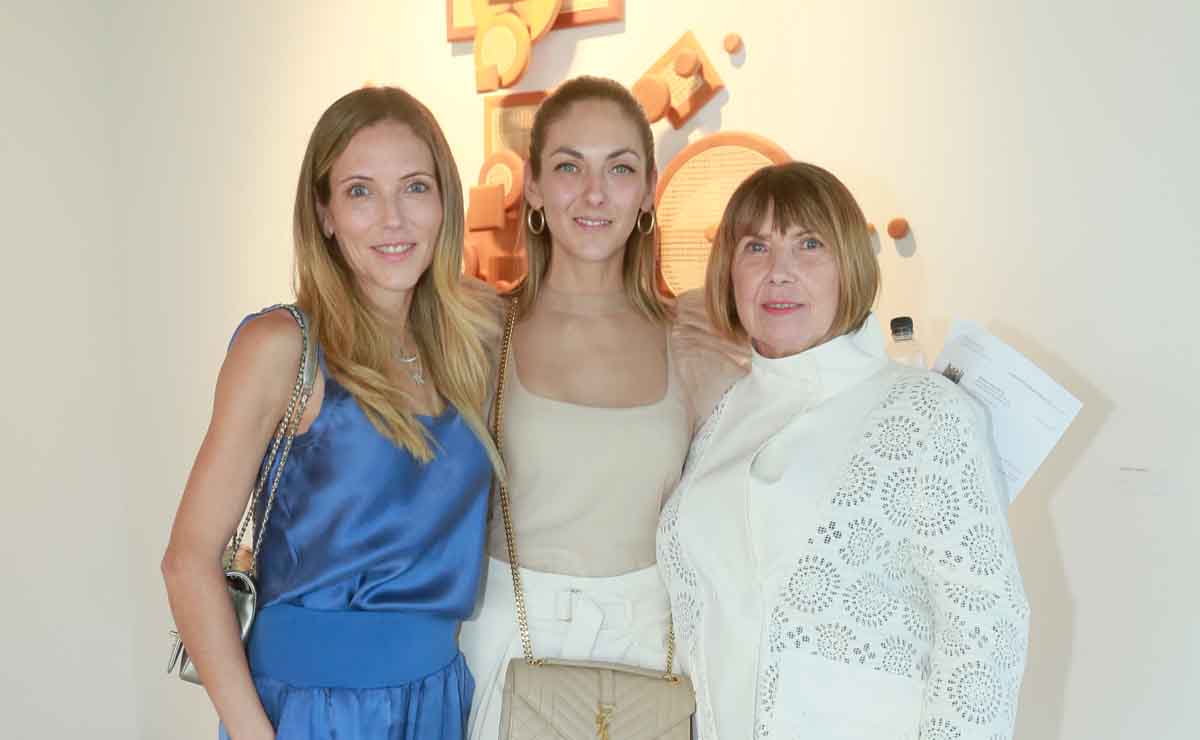 Mónica Zambrano, Caty Zambrano y Aurora Vignau de Zambrano / Fotos: Omar Valdez y Cortesía