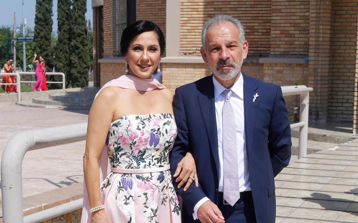 Papás del Novio. Mónica Palacios de Martínez y Carlos Martínez