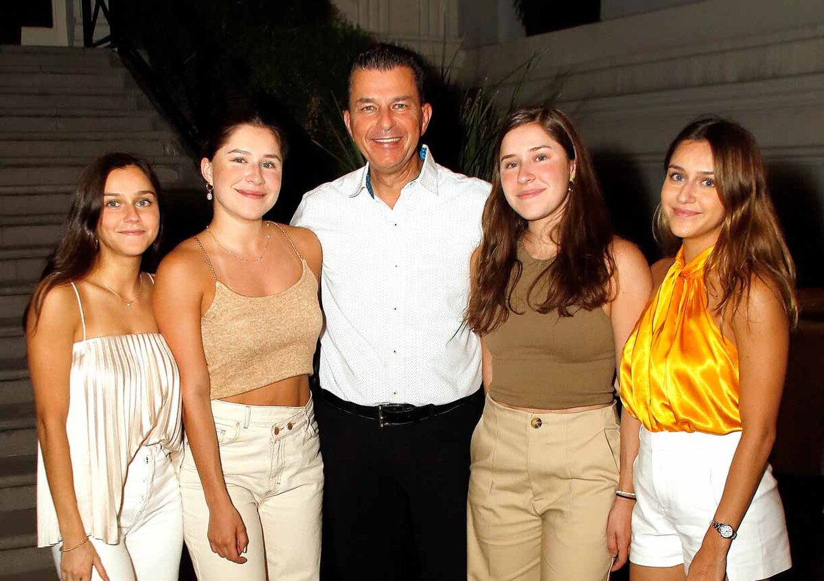 Paulina Lozano, Bárbara Lozano, Gonzalo Lozano, Babina Lozano y Paola Lozano