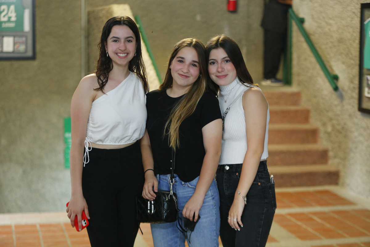 Paulina Ortiz, Valentina Decanini y Eugenia Maldonado