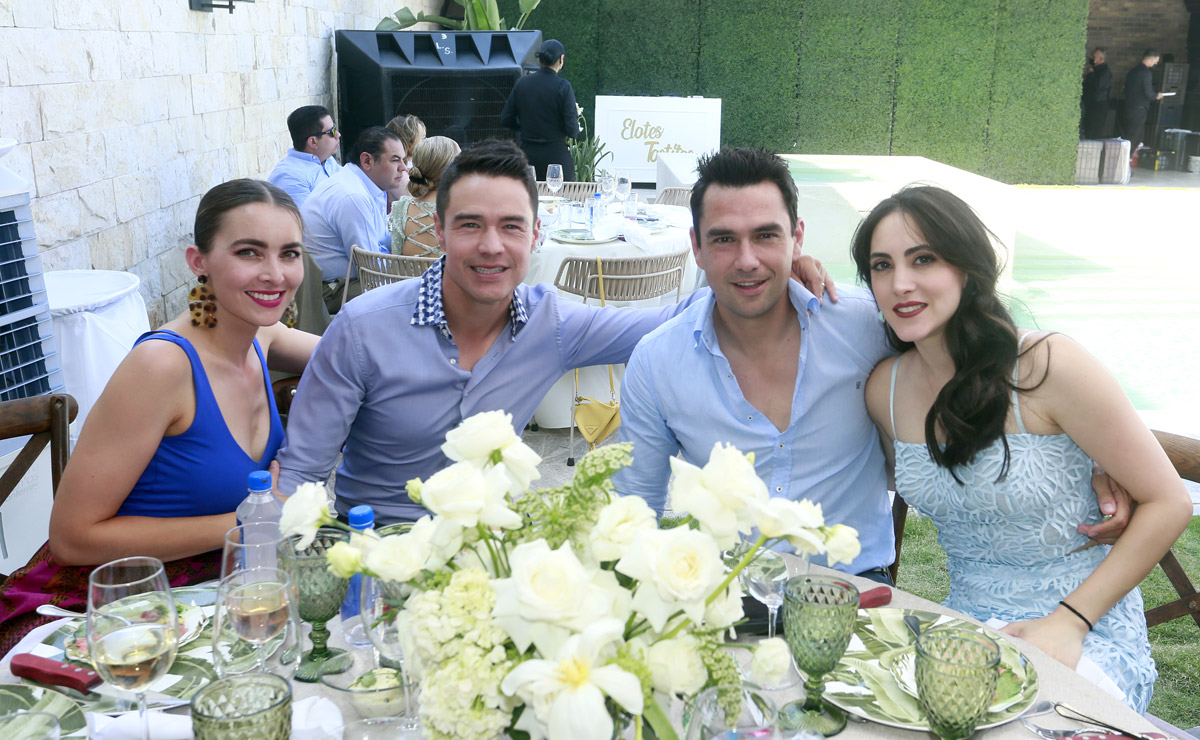 Pilar, Chino, Beto y María Andrea