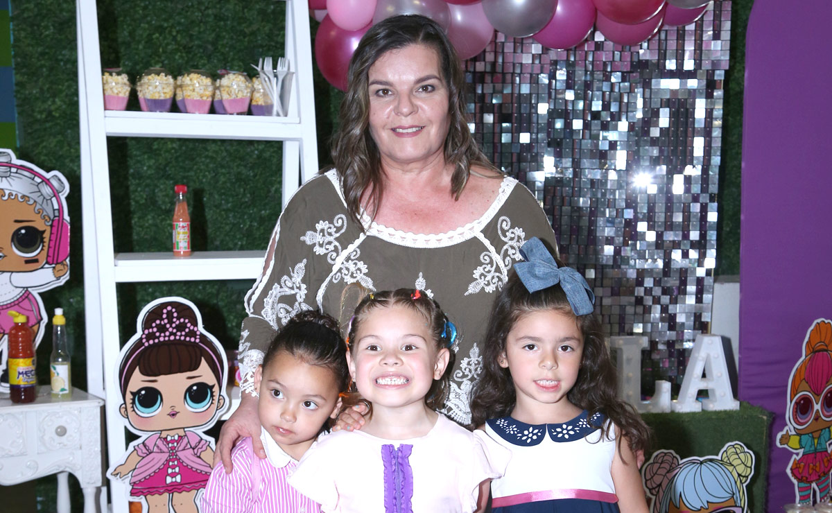 Rossi, Carlota, Ángela y Luciana