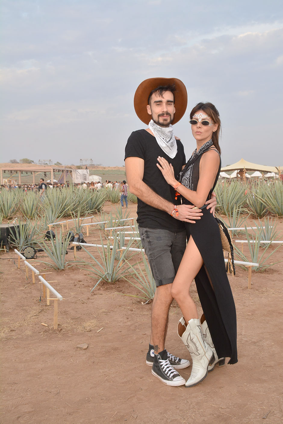 Justin Marriette y Edna Cruz