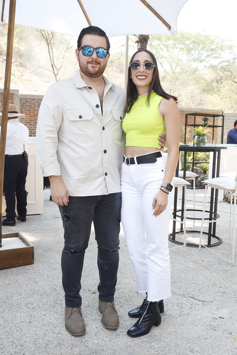 Octavio Nájar y Alejandra Mc Conegly