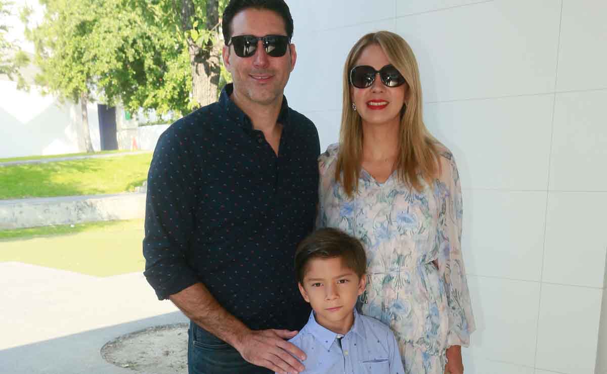 Alejandro García, Cecilia Madero de García y Marcelo García / Fotos: Omar Valdez
