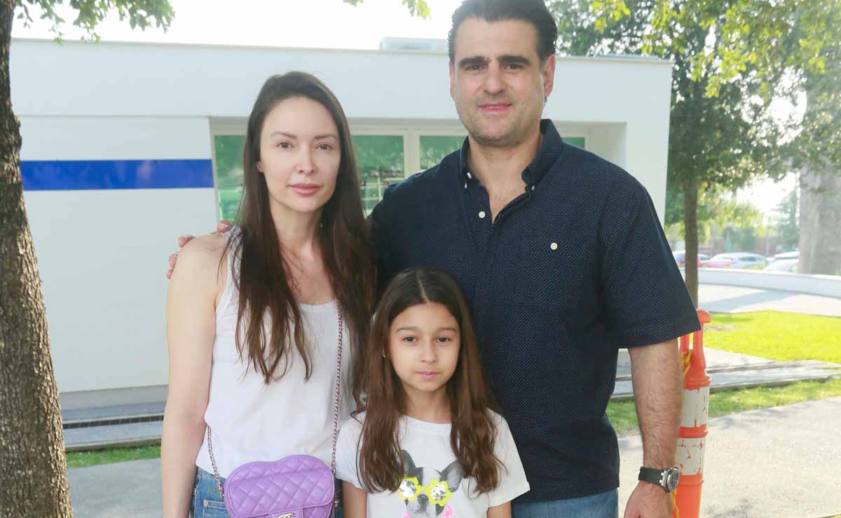 Brenda Martínez de Saldívar, Zoe Saldívar y Fernando Saldívar / Fotos: Omar Valdez