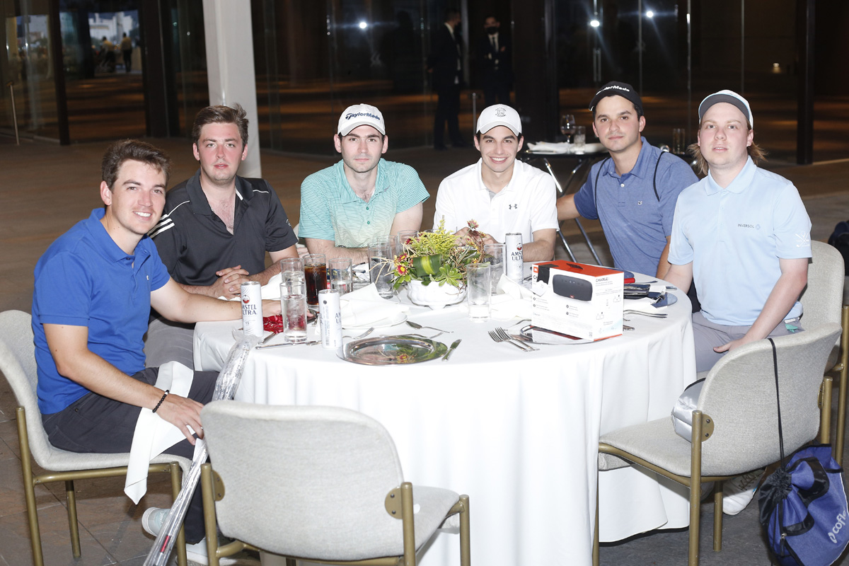 Carlos Treviño, Salvador González, Óscar Garza, Hernán Martínez, David Odriozola y Roberto Domínguez