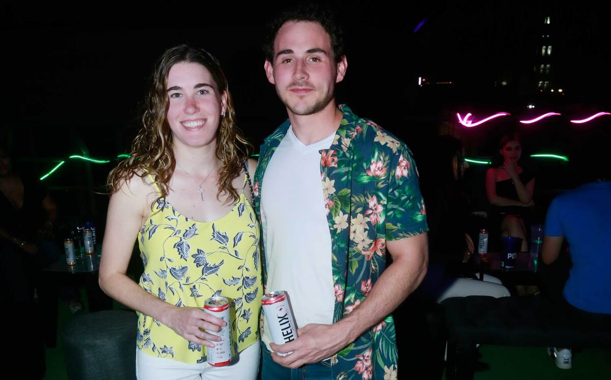 Daniela Belden y Abraham Garza