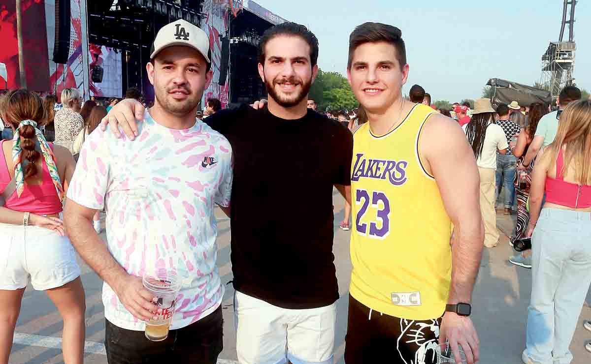 Érick Esparza, Jorge Handal y Óscar Montemayor / Fotos: Omar Valdez
