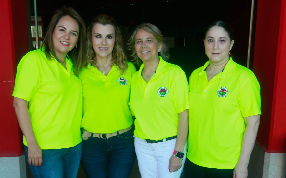 Gabriela Escamilla, Claudia Ibarra, Rebeca Garza y Fernanda Madero