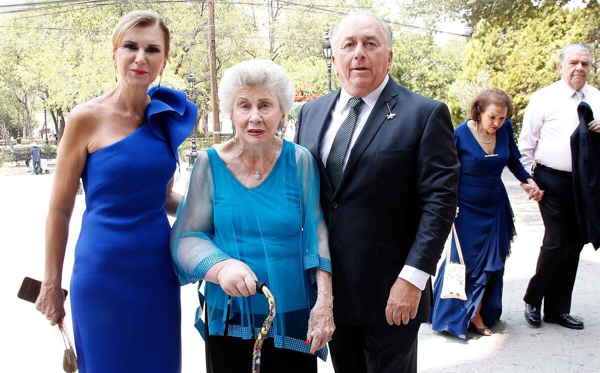 Marilú Martínez,  Ángela Valdés y Miguel Ferrigno