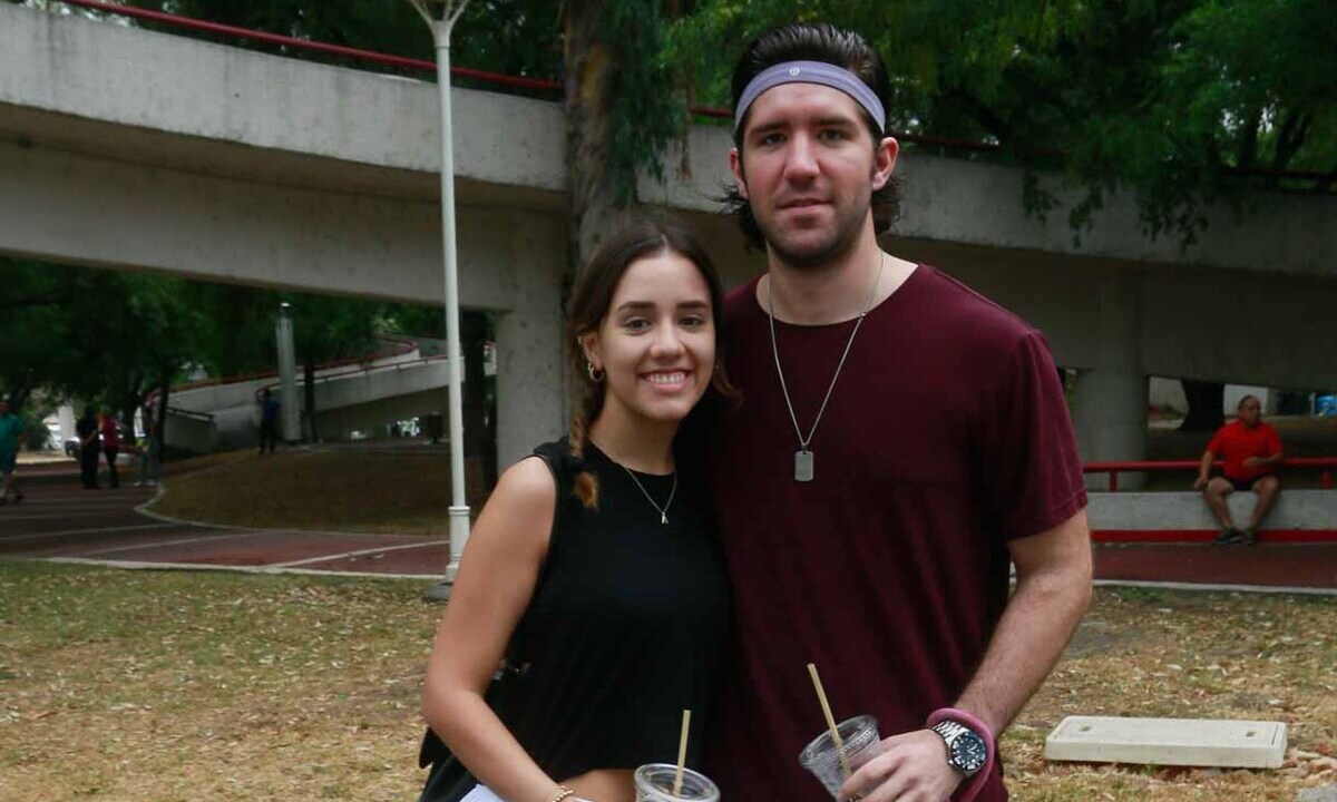 Paola Martínez y Alejandro Luis González