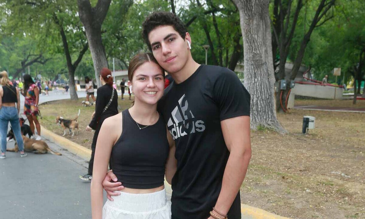 Roberta Antillón y Diego Bravo