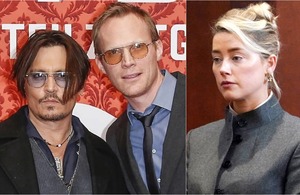 Paul Bettany su relación con Johnny Depp y Amber Heard que llegó a juicio (Foto: Instagram)