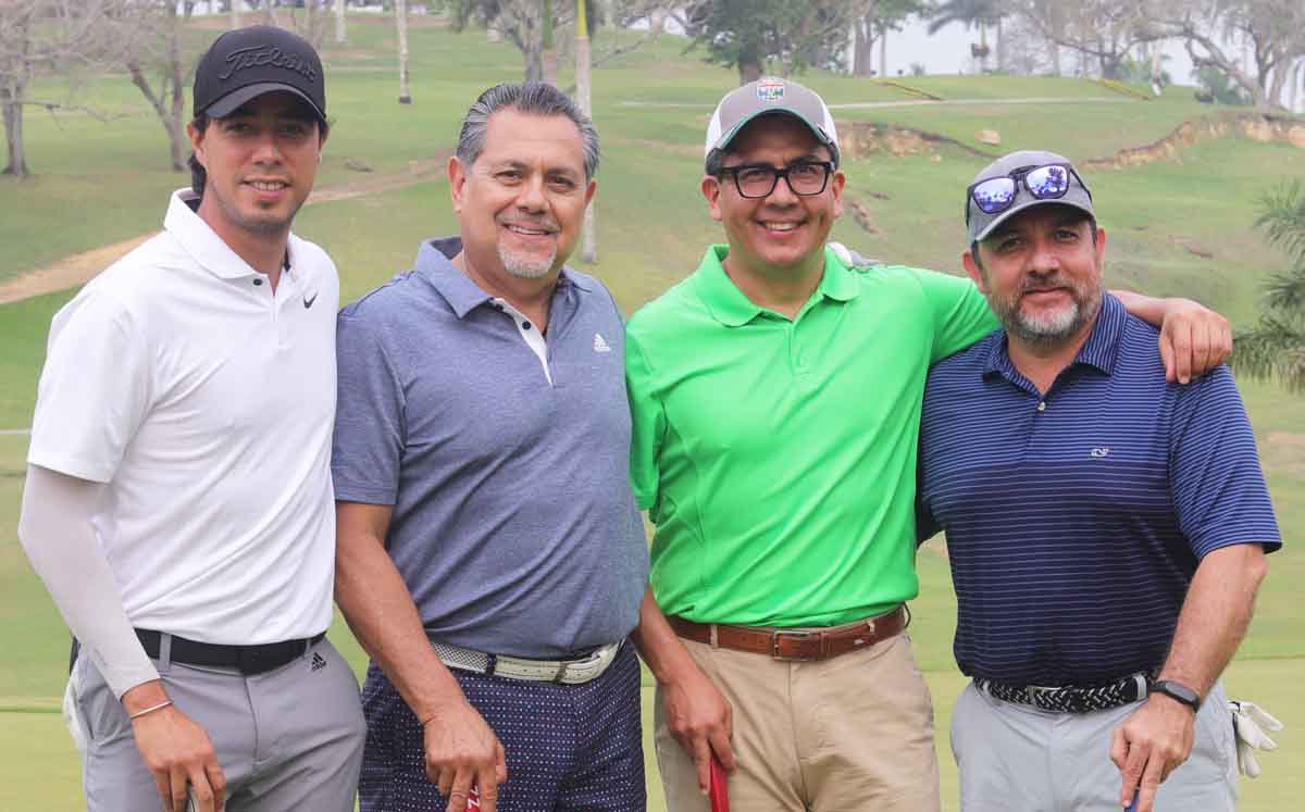 Humberto Torres, Emilio Sánchez, Cristóbal Rosales y Juan anda / Fotos: Dennis Hernández