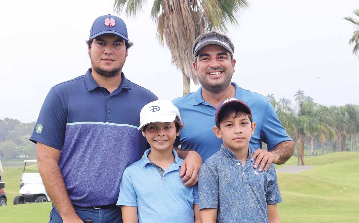 Alberto Barnetche, Mariano Gómez, Fernando Barnetche y Juan Gómez / Fotos: Dennis Hernández