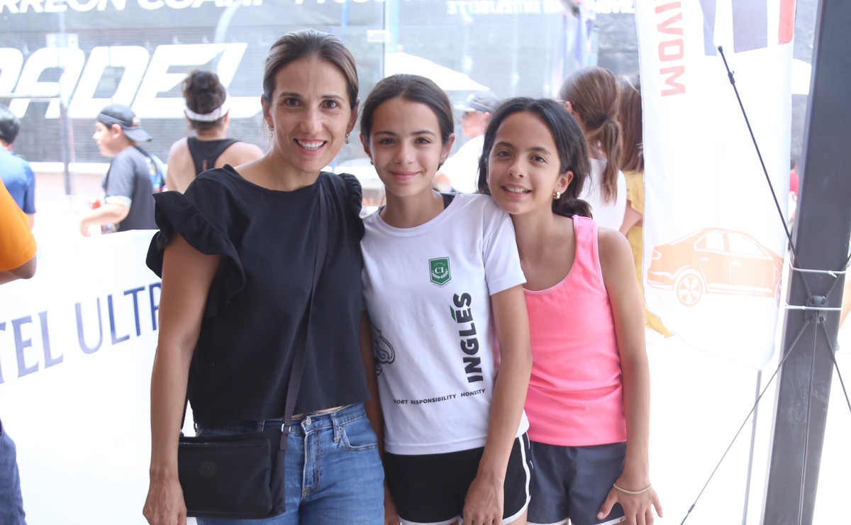 Lorena, Regina y Andrea