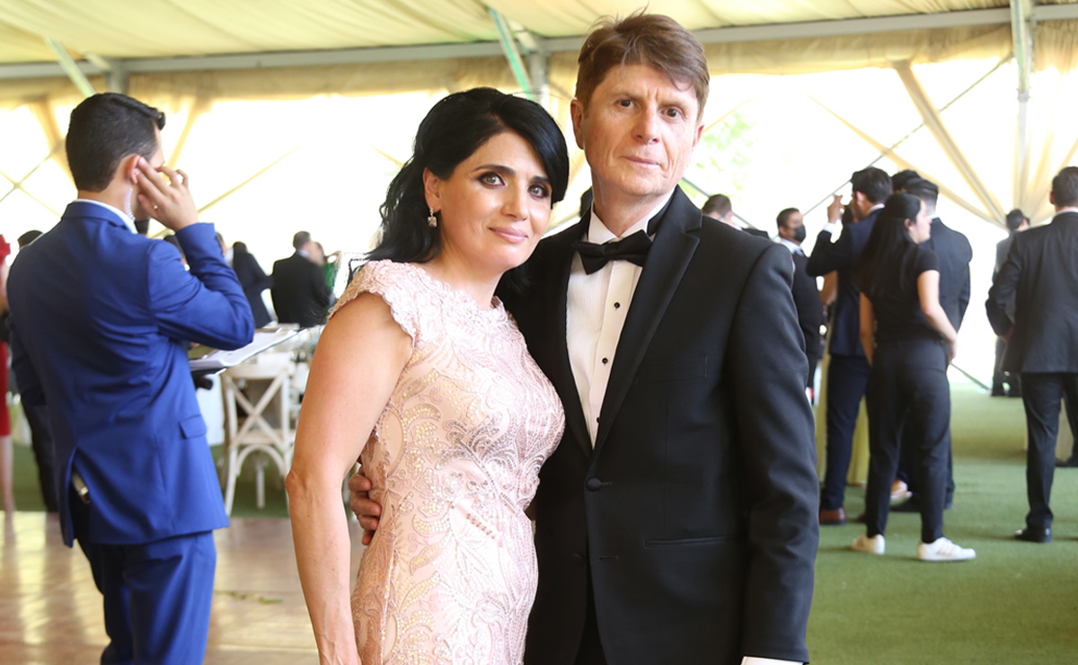 Papás de la novia. Mayrella y Allan
