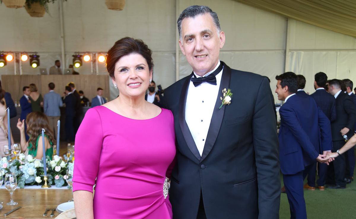 Papás del novio. Lourdes y Alejandro