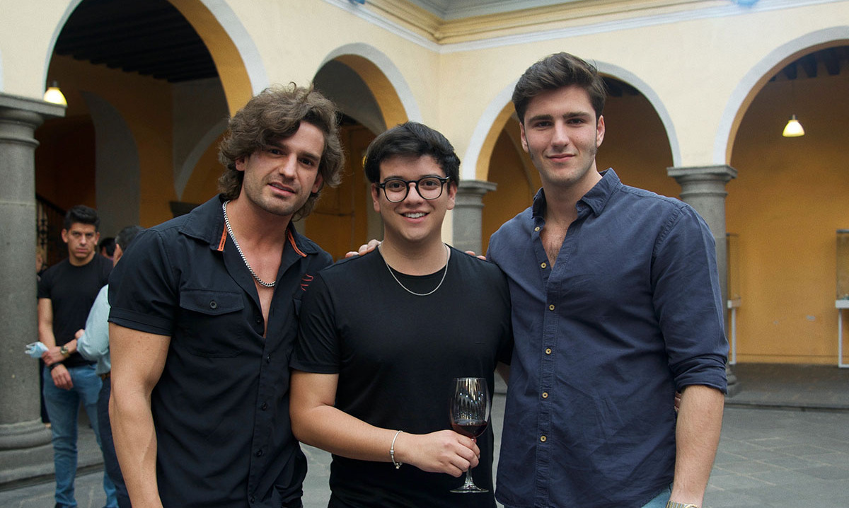 Manolo Cicero, Luis Maldonado y Ciro Carrera