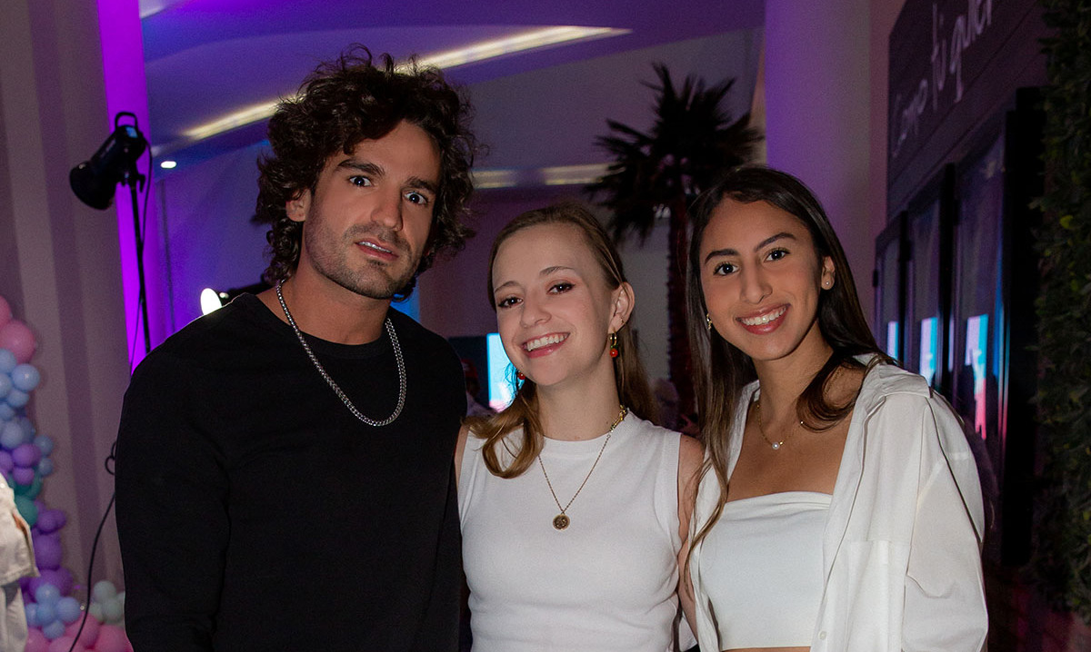 Manolo Cicero, Nuria Argüelles y Daniela Castro