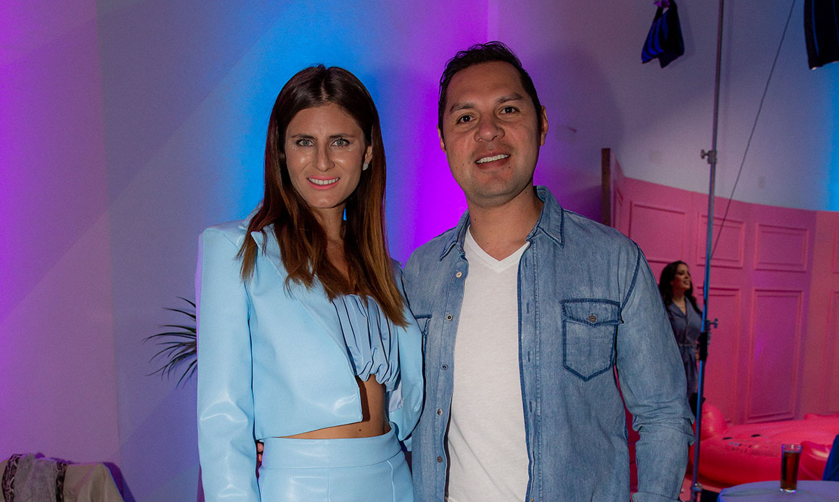 Valeria Saga y Rafa Flores