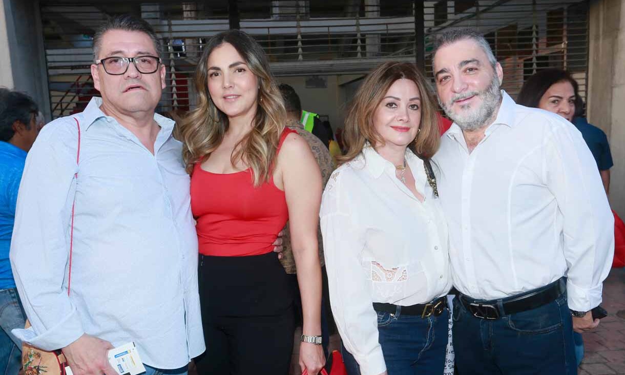 Asdrubal Castillo, Marcela Martínez, Nirita Ayala y Alberto Ayala