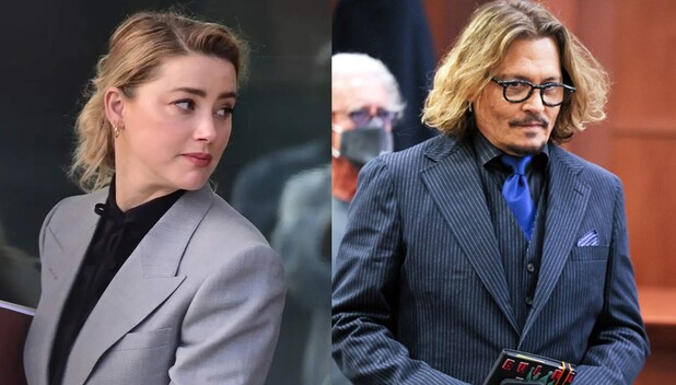 Amber Heard. Marca de cosméticos desmiente versión de moretones de Johnny Depp.