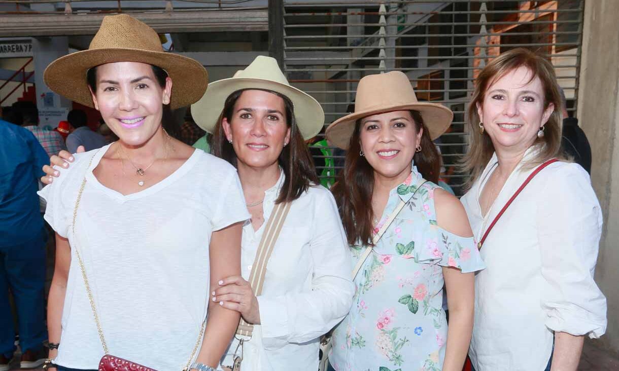 Diana Matiella, María González, Norma Montaño y Oralia Treviño
