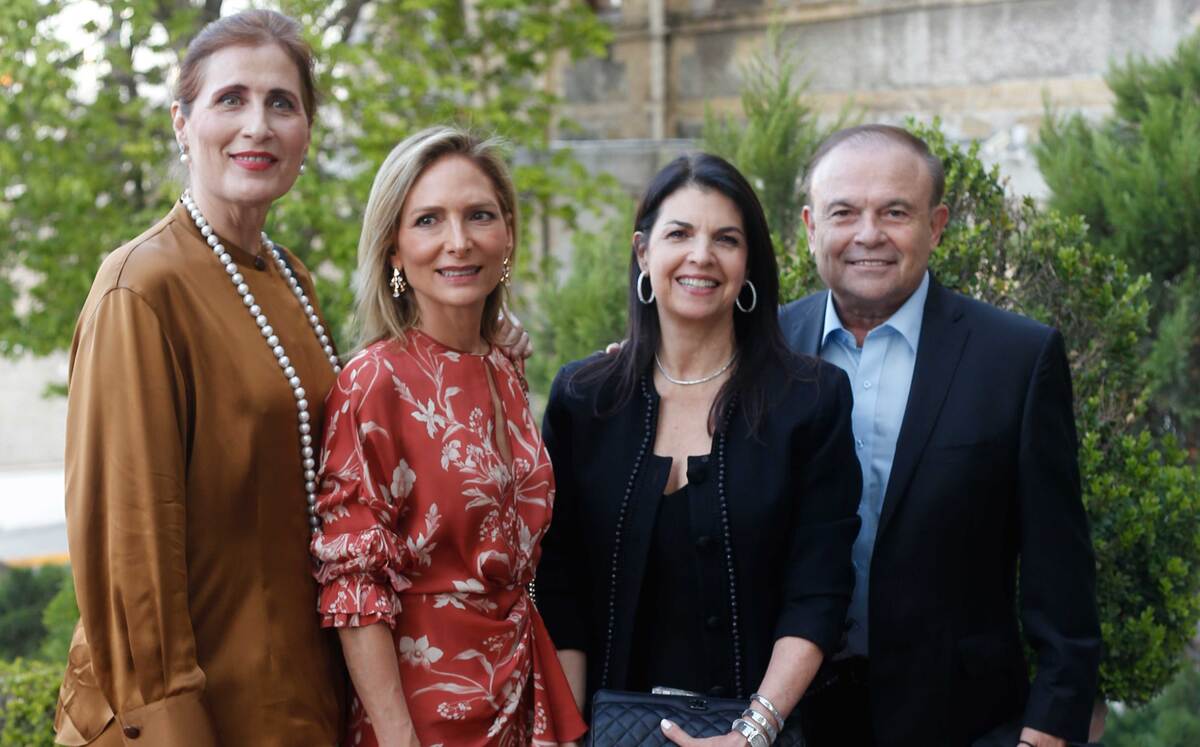 Federica Sada, Clara Quintanilla, Janet Schwarz de Wapinski y Mauricio Wapinski