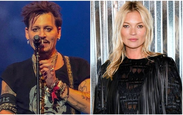Johnny Depp y Kate Moss celebran en Londres después del juicio (Foto: Instagram)