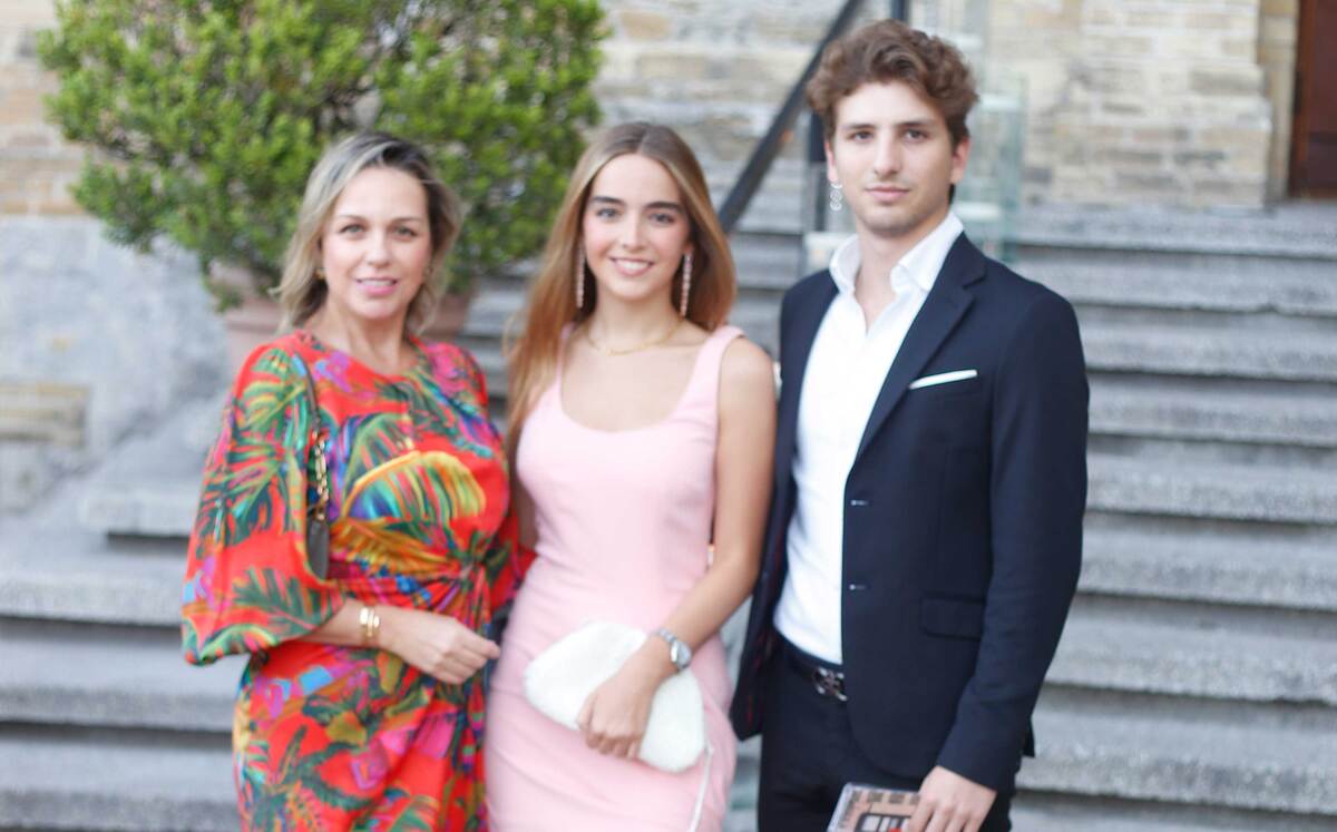 Lisa Cagnasso, Fer Elizondo y David Belden
