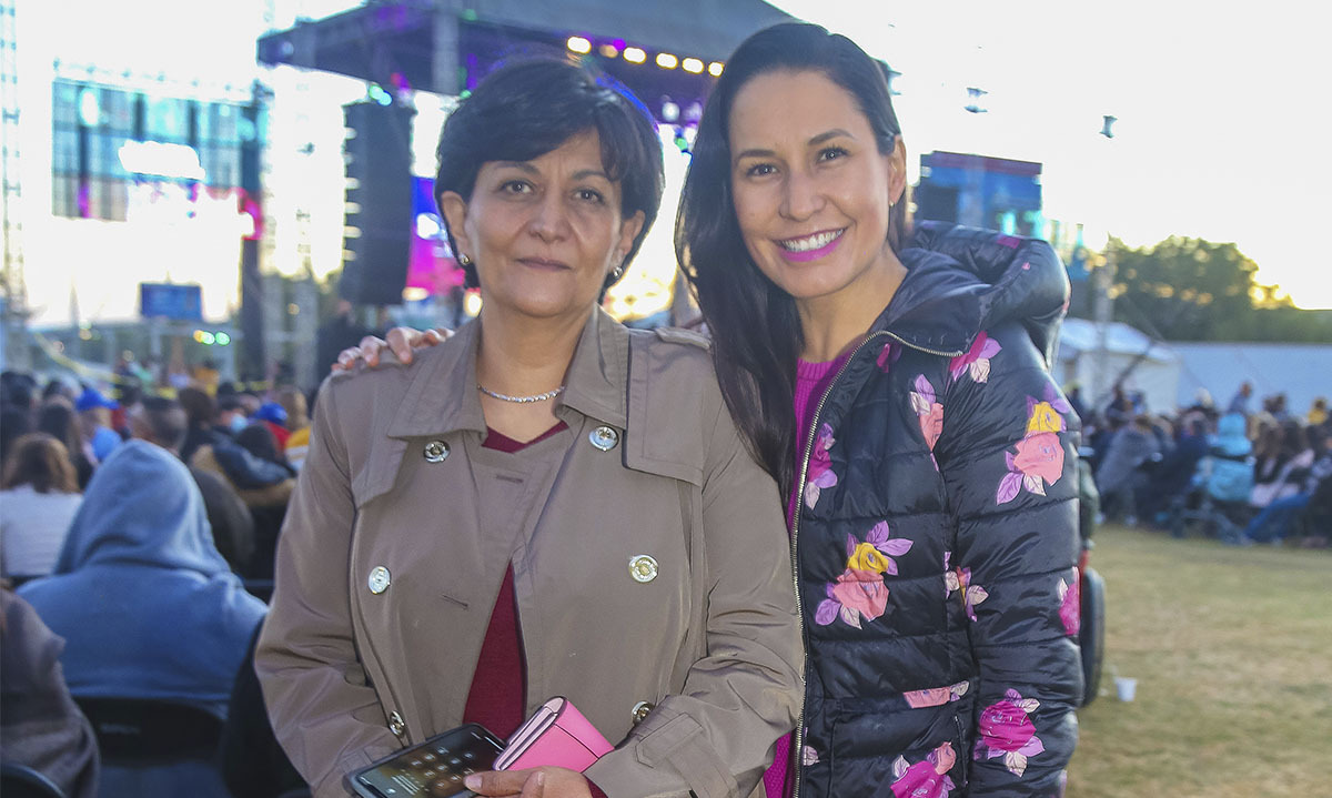 Crystal Sánchez y María Eugenia Patiño
