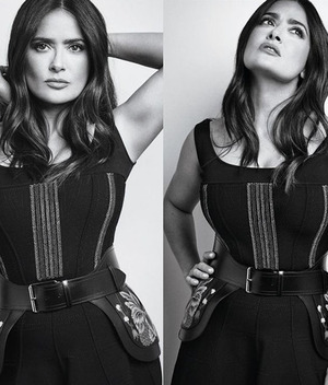 Salma Hayek: Cómo-se maquilla y cuida-la piel a-sus 55 años
