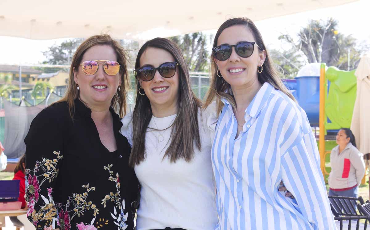 Melissa Delgado, Leonela González y Andrea Llamas / Foto: Dennis Hernández