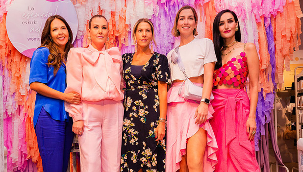 Marissa De la Cerda, Giovanna Lizcárraga, Dany Fernández, Paola Sierra Chedahui y Paulina Loya (Fotos: Manuel Salgado)