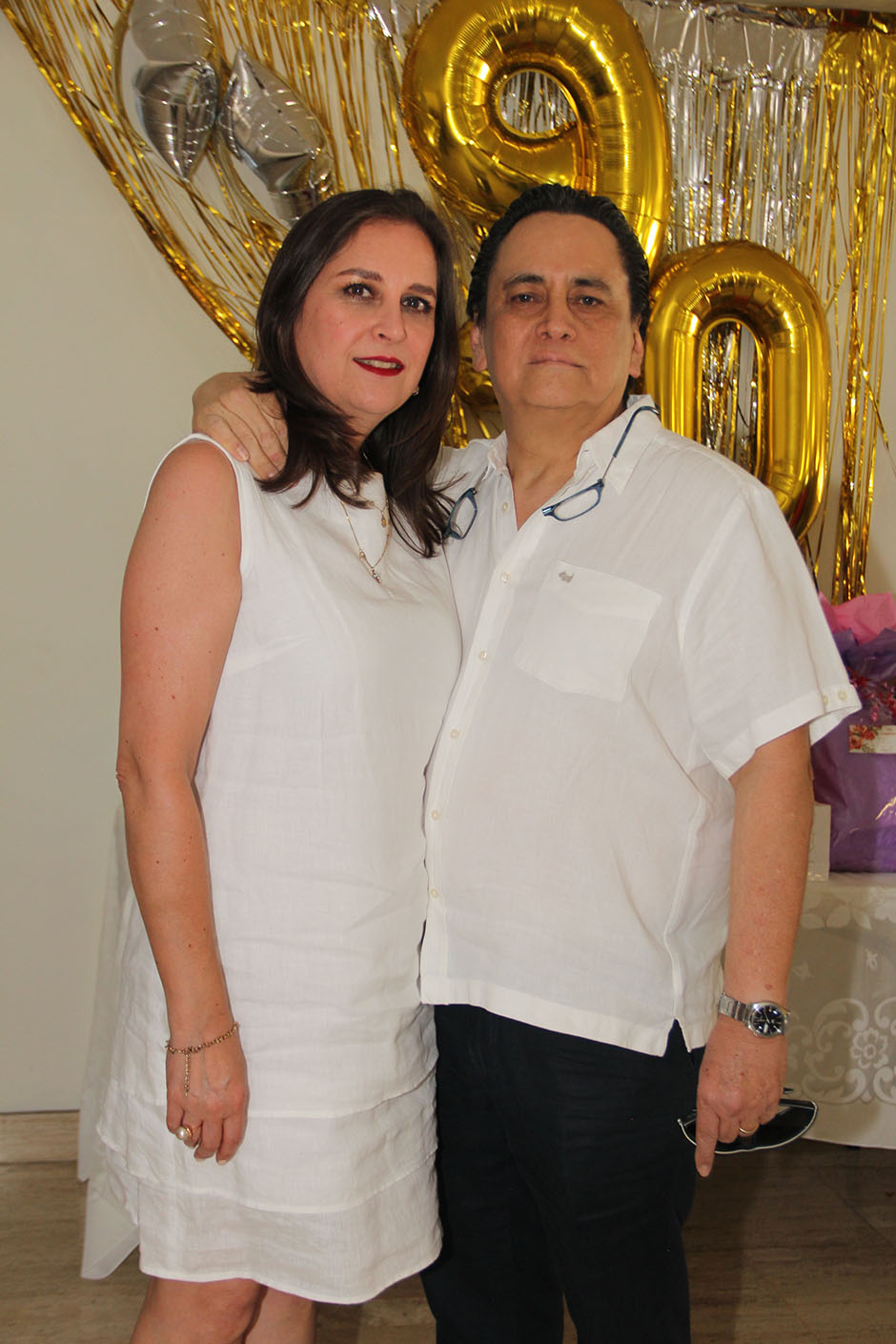 Angélica Díaz y José Luis Medina