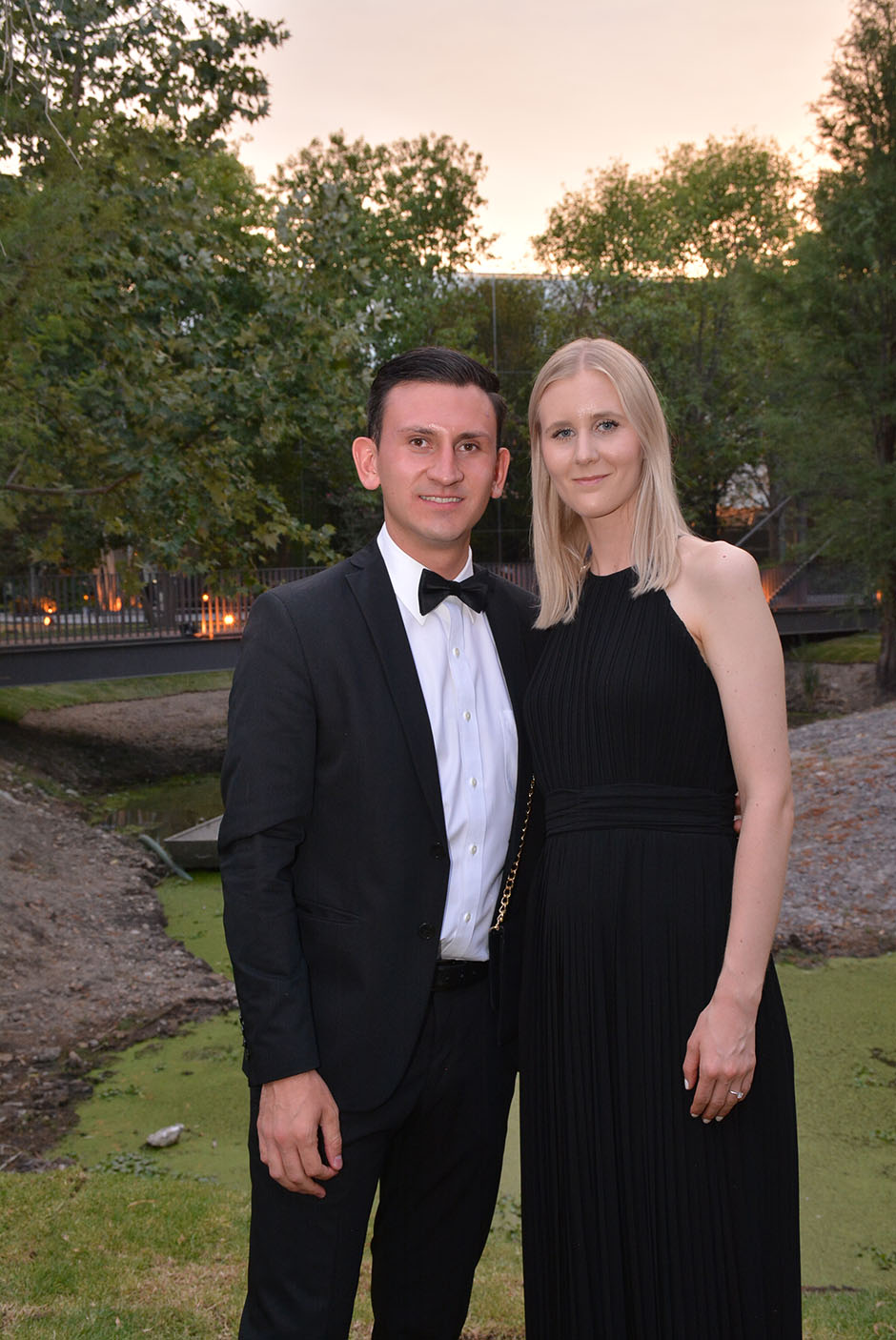 Diego Sainz y Maria Schaffer