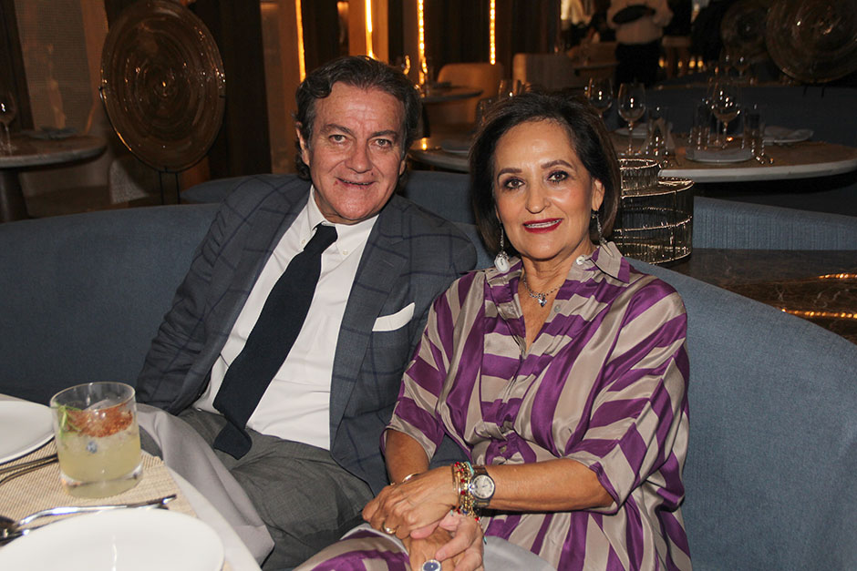 Francisco Borrego y Gabriela Vergara.