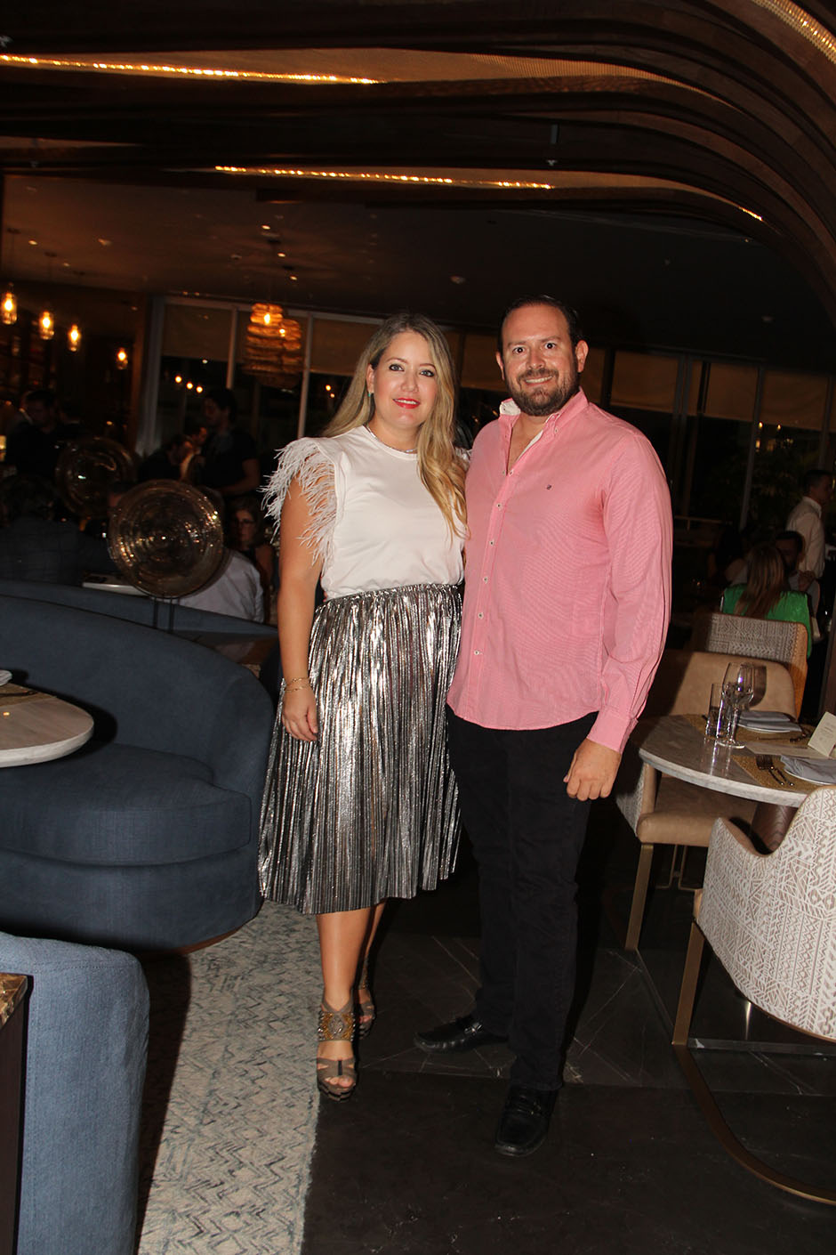 Ivonne Orendaín y Juan Pablo Carrillo.