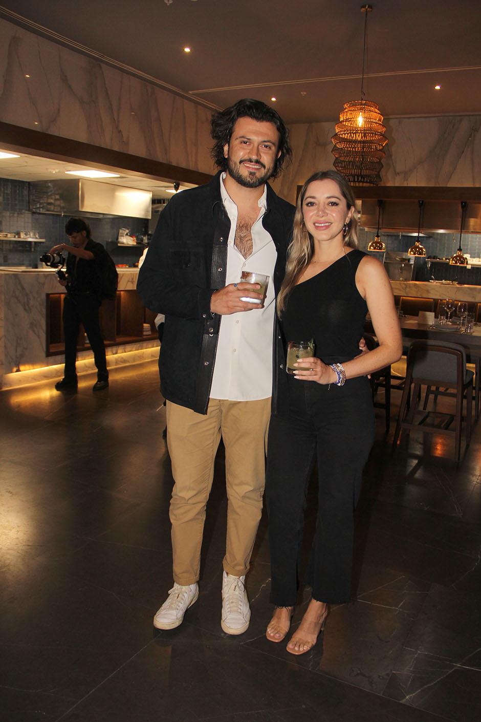 Jhalyv Angulo y Agostina Chemello.