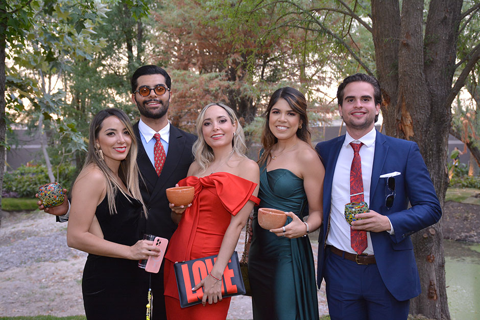 Íngrid Guerrero, Carlos Cervantes Maurer Guerrero, Mariana Ríos y Juan Pablo Martínez