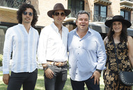Carlos Flores, Polo Salles, Robert Flatt y Andrea Orozco