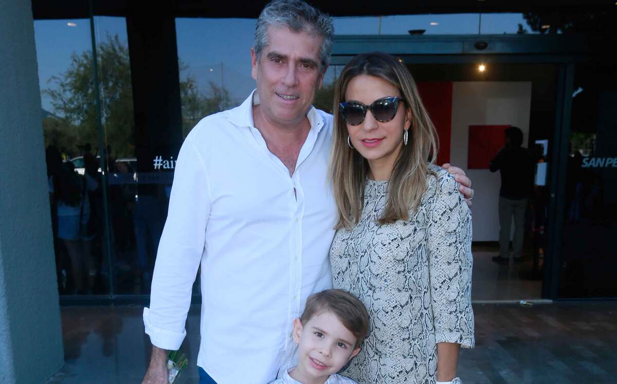 Fernando Cordero, Cynthia Yañez de Cordero y Fernando Cordero