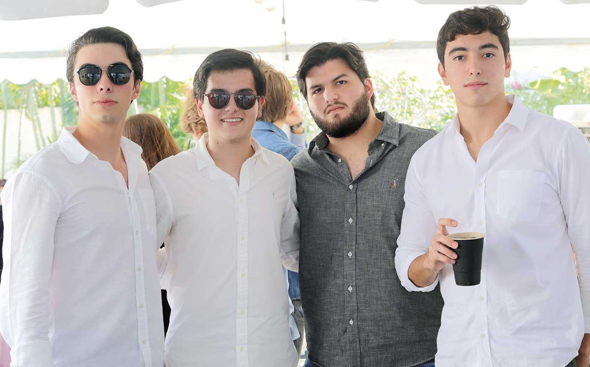 Rodrígo Garza, José Alberto Recio, Alberto Domínguez e Iker Fueyo / Fotos: Dennis Hernández
