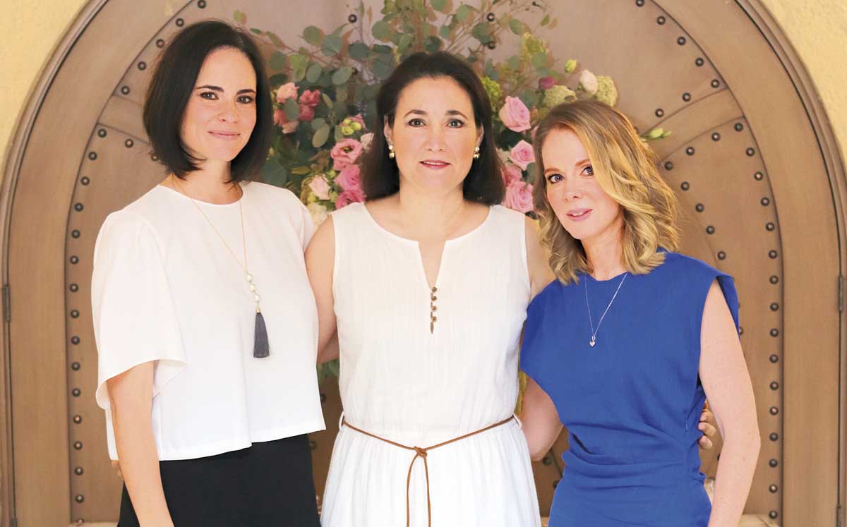 Mariam Flores, Begoña Fernández y María Teresa Eichelman / Fotos: Dennis Hernández